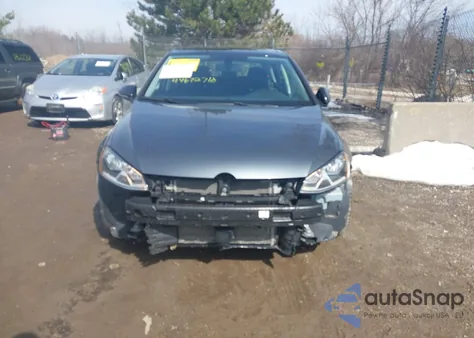 2017 Volkswagen Golf Tsi S 4-Door/Tsi Se 4-Door/Tsi Sel 4-Door/Tsi Wolfsburg Edition 4-Door из США, поврежденный, VIN 3VW217AU4HM010746